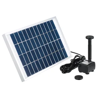 

Solar Fountain For The Pool Nozzles Plants Watering Kit Garden outdoor water fountain Decor Greenhouse Irrigation Watering Tools
