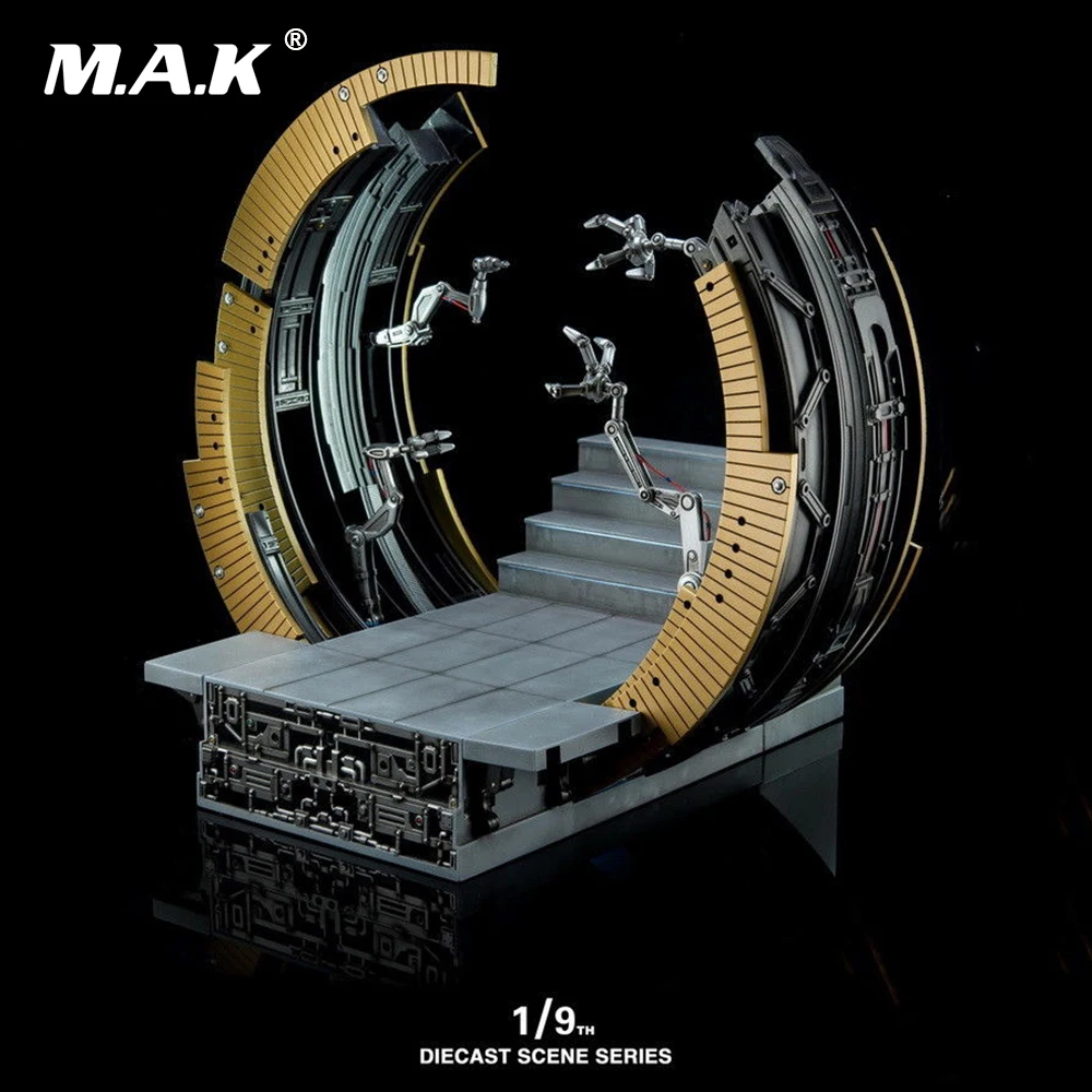 Toys Box 1//6 Iron Man MK6 Mark6 Display Case Dust Proof LED Light Collection