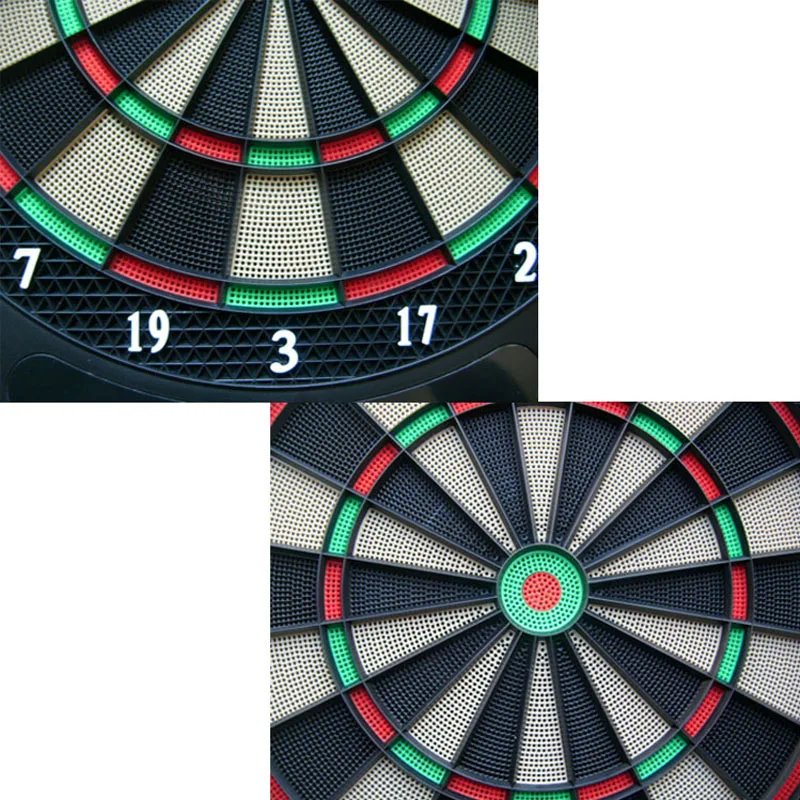 4 LED Display Electronic Dartboard Display 21 Games Voice+ Soft Tip Darts Indoor Sport Scoring Board Dartboard Set