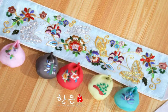  Korea hanbok belt 1st birthday Baby Korean Traditional Dolbok Belt