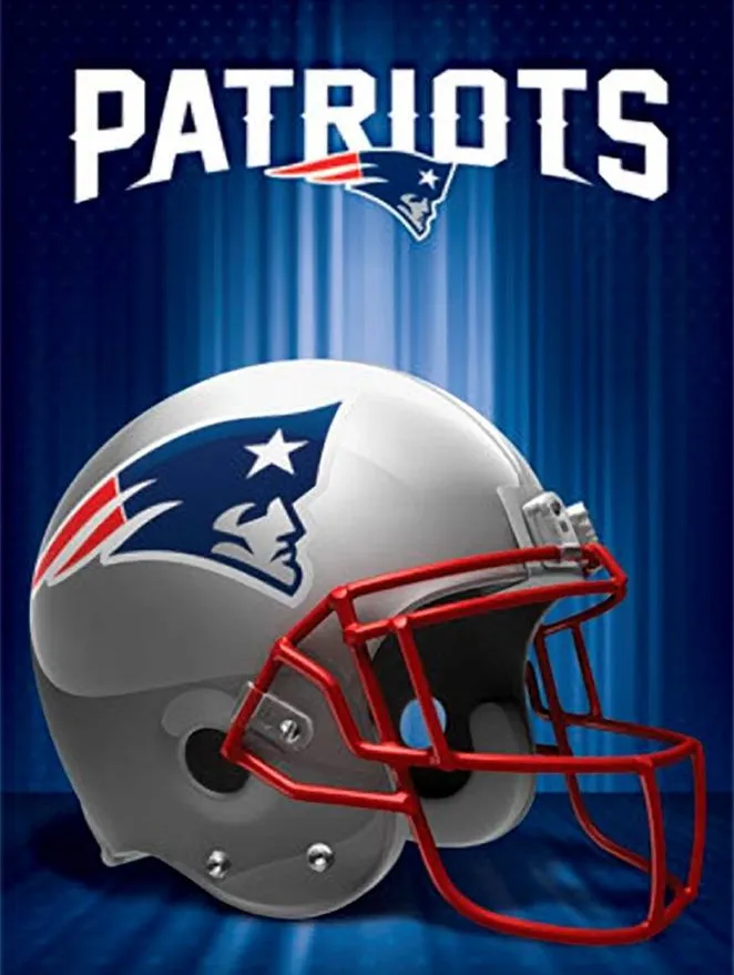 

Full Square Decorations diamond painting New England Patriots logo Embroidery cross-stitch Diamond Mosaic Party decoration gift