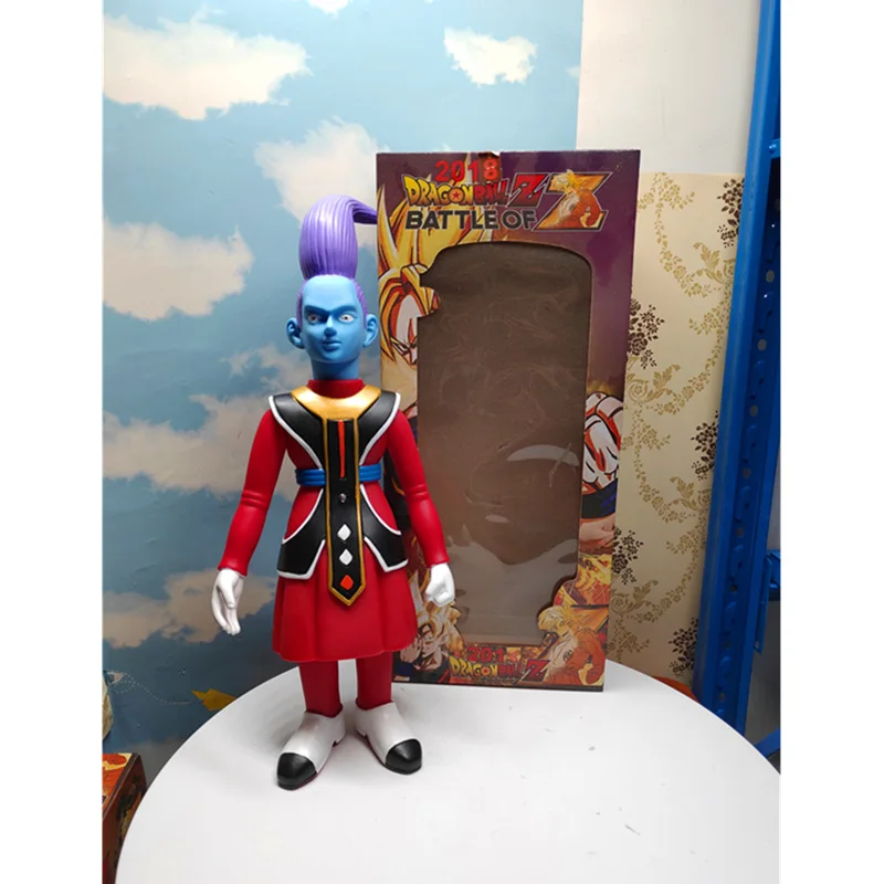 

16 Inches Dragon Ball Z Battle of Angel Whis Can make a sound version PVC Action Figure Collectible Model Toy Box 40cm