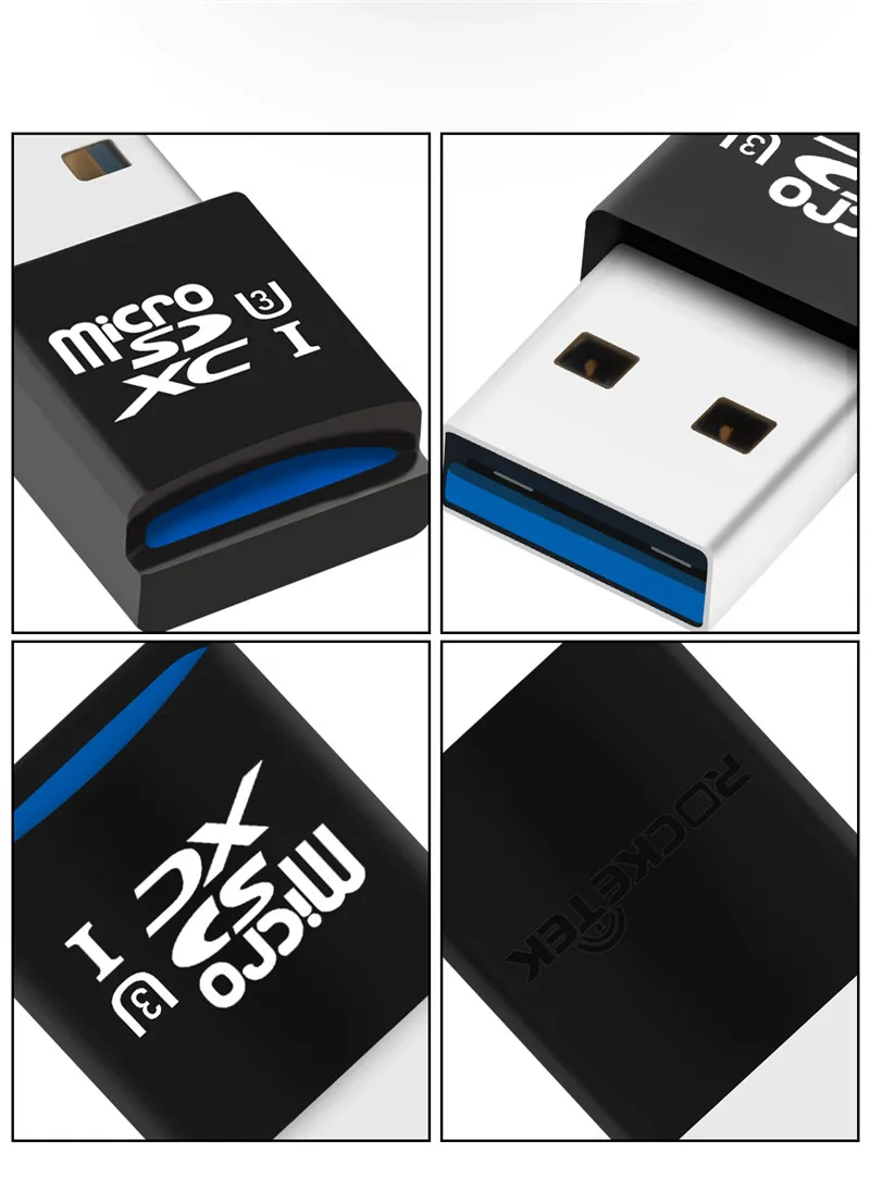 Портативный USB кард-ридер высокое Скорость USB3.0 памяти OTG телефонный кард-ридер 5 Гбит/с адаптер для TF Micro SD компьютерные аксессуары