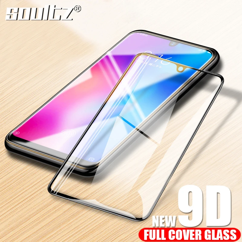 Защитное стекло Soultz 9D для Xiaomi Mi 8 Lite закаленное 9 SE защита экрана Pro POCO F1 | Мобильные