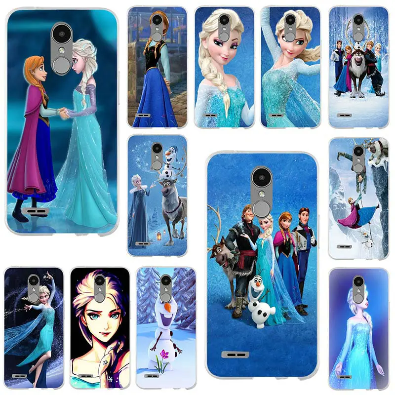 

Soft TPU Phone Case Silicone for LG K4 K7 K8 K10 2017 G2 G3 Mini G4 Spirit G5 G6 V10 V20 V30 Nexus 5X Frozen Princess Elsa Anna