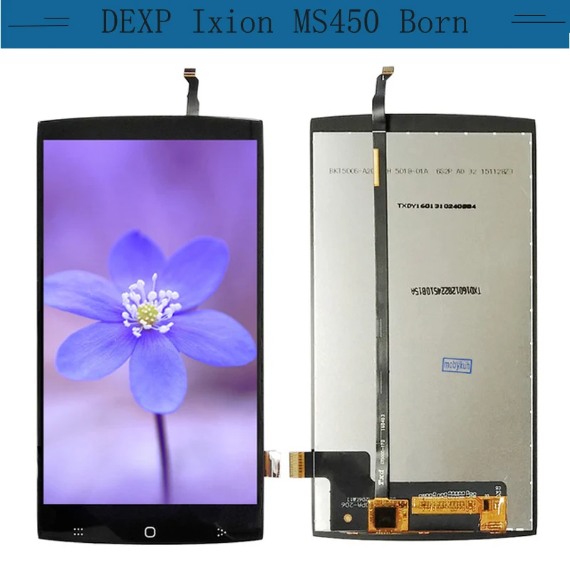 5.0inch For DEXP Ixion MS450 Born LCD Assembly Display + Touch Screen Panel Replacement for Cell Phone | Мобильные телефоны и