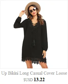 Swimwear Casual Length Dress Full Open Bikini Fashion Cover Front Up New Button Solid Women with Beach Summer Belt Lace