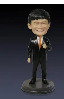 

Famous Jack ma resin shake doll figure sculpture car resin handicraft figure lives in sculpture crafts statue