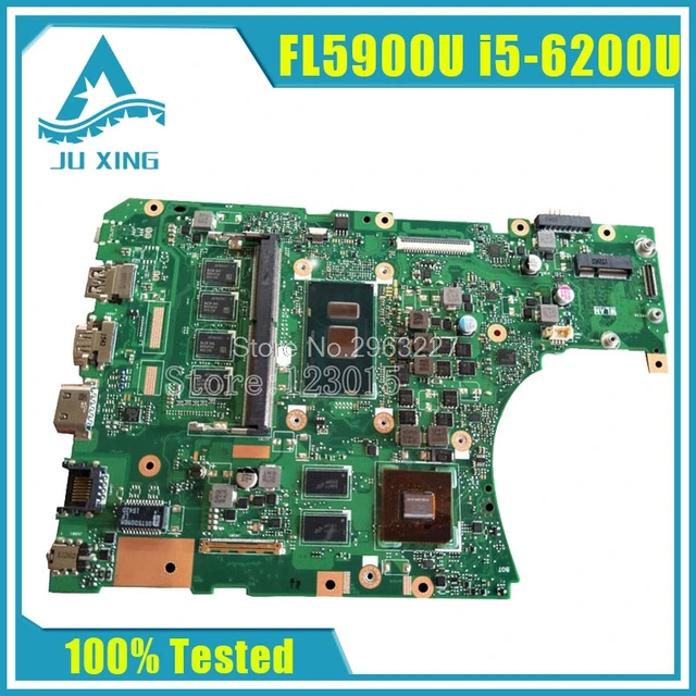$US $254.60  Original For ASUS FL5900U FL5800U Motherboard CPU i5-6200U REV:3.0 GeForce 920M 2GB 100% tested mai