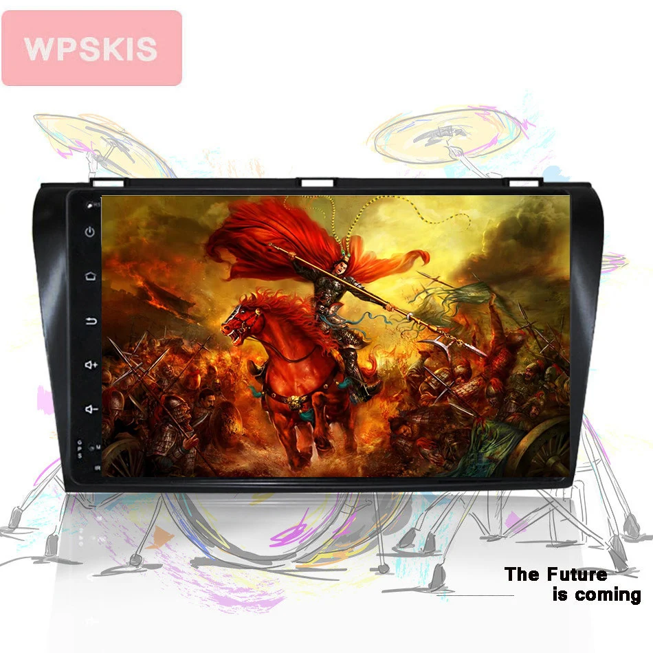 Автомобильный DVD плеер на Android 10 0 6 ГБ ОЗУ GPS карта RDS радио Wi Fi DVR камера OBD2 Bt для Mazda 3