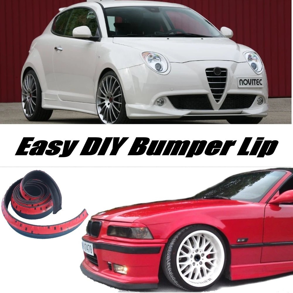 Бампер для губ отражающая губы для Alfa Romeo MiTo AR furiosa передний спойлер юбка для Тюнинг автомобилей/комплект тело/ полосы/Спереди юбка