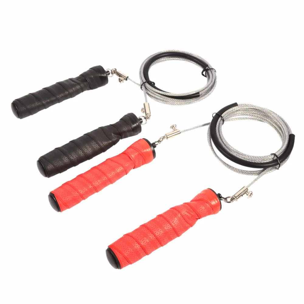 2.8 Meters Adjustable Steel Wire Speed Jump Rope Gym Exercise Skipping