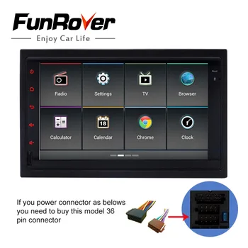 

Funrover Car DVD Player for old vw Original android Radio gps Navigation ISO Plug For Passat B5 Golf 4 Polo Jetta 2001-04 Canbus