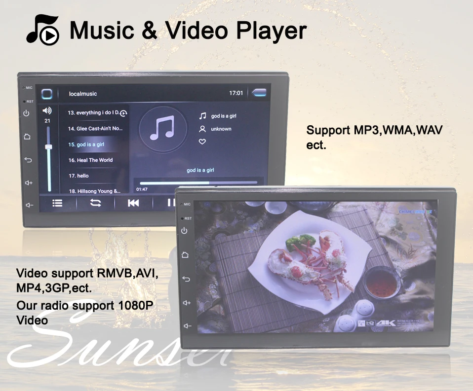 4 Music video player