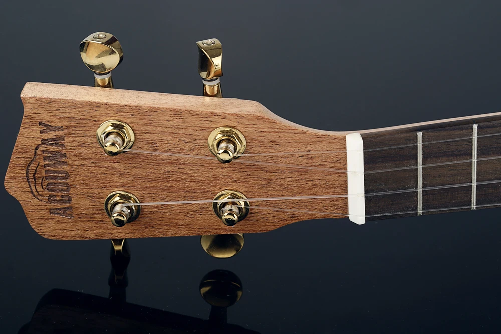 Укулеле Acouway 21 &quotсопрано 23&quot гавайская мини гитара укулеле 3 на выбор Sapeli wood Koa