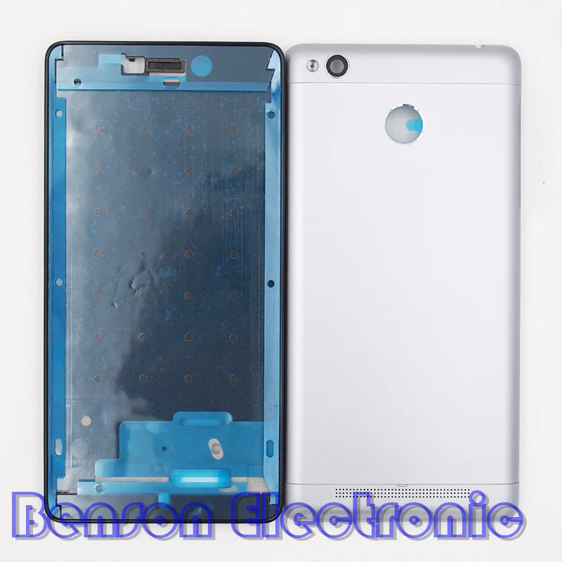 imágenes para Baansam nueva holder lcd marco frontal volver cubierta de batería para xiaomi redmi 3 s redmi 3 pro case vivienda con botones de volumen de energía imágenes para Baansam nueva holder lcd marco frontal volver cubierta de batería para xiaomi redmi 3 s redmi 3 pro case vivienda con botones de volumen de energía