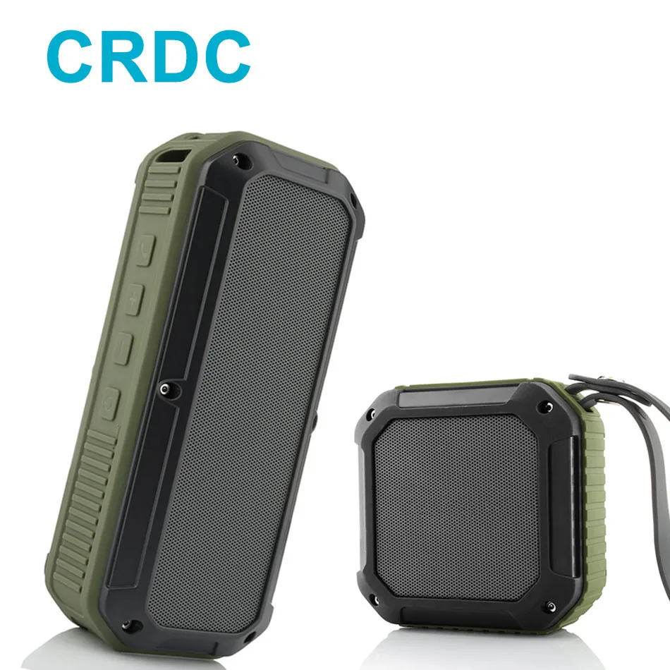 CRDC Wirelss Bluetooth Speaker Waterproof Portable Outdoor Mini Column Box Loudspeaker Speaker