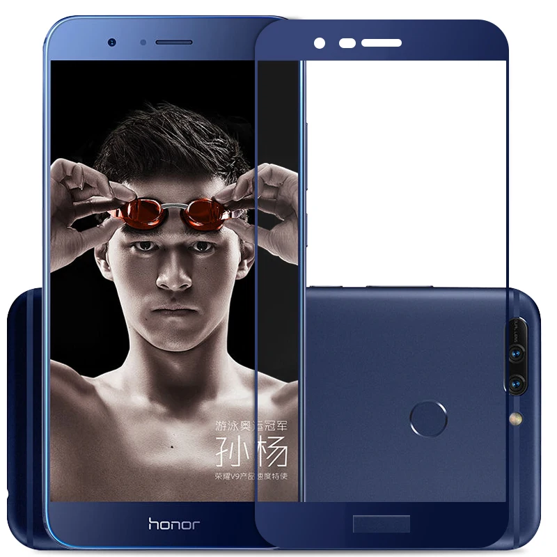 

MAKAVO Full Cover Tempered Glass Screen Protector Armor Film For Huawei Honor V9 / Honor 8 Pro Honor 8 9 Lite