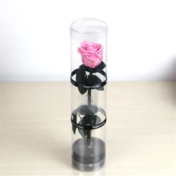 

25cm Rose with Stem Branch Bunch Date Gift High-end Wedding Meeting Event Decoration Posy Preserved Bouquet Flowers 4-5cm