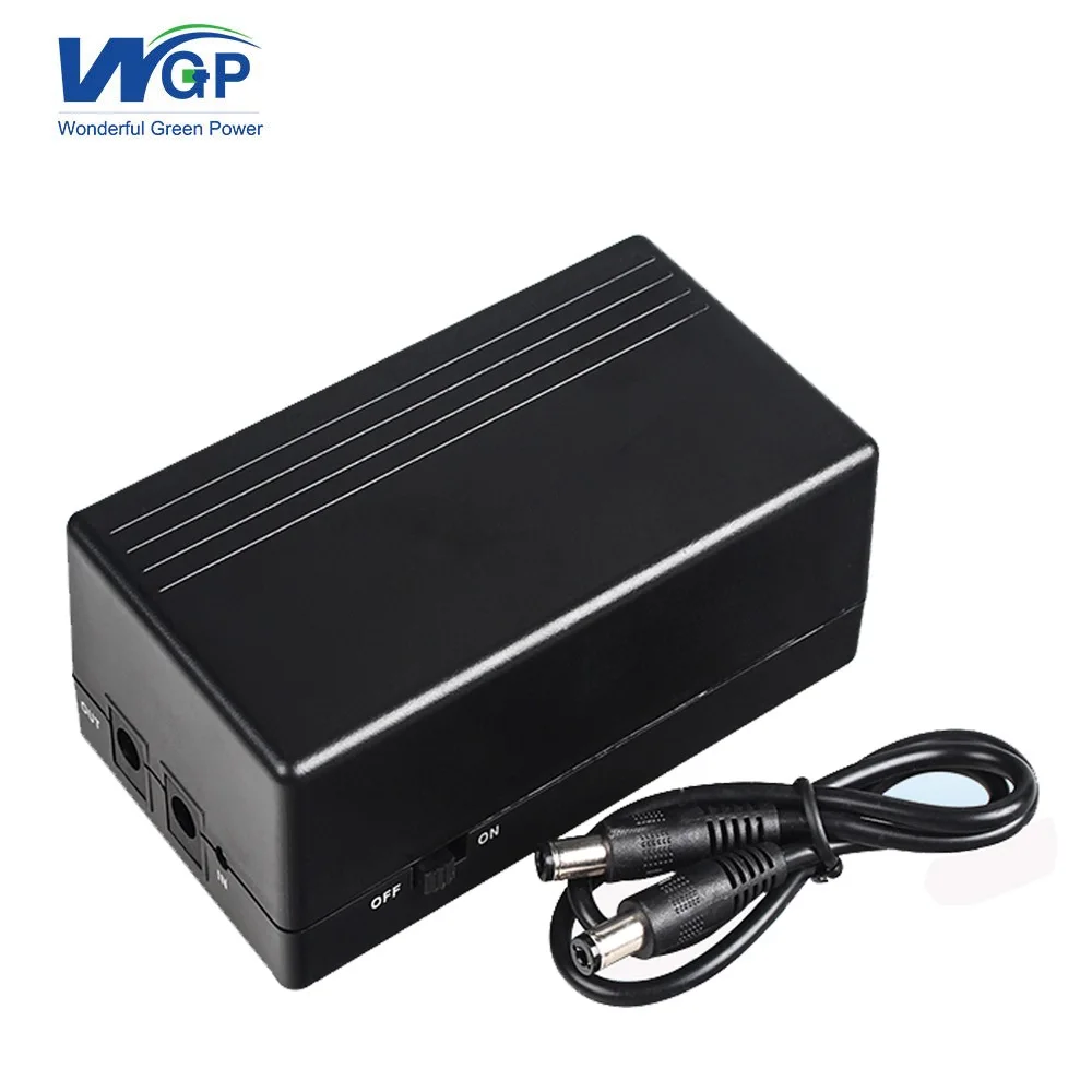 12V 2A 44.4wh мини ups бесперебойный источник система резервный аккумулятор источник питания ups Wi-Fi маршрутизатор системы охранного видеонаблюдения(cctv камера