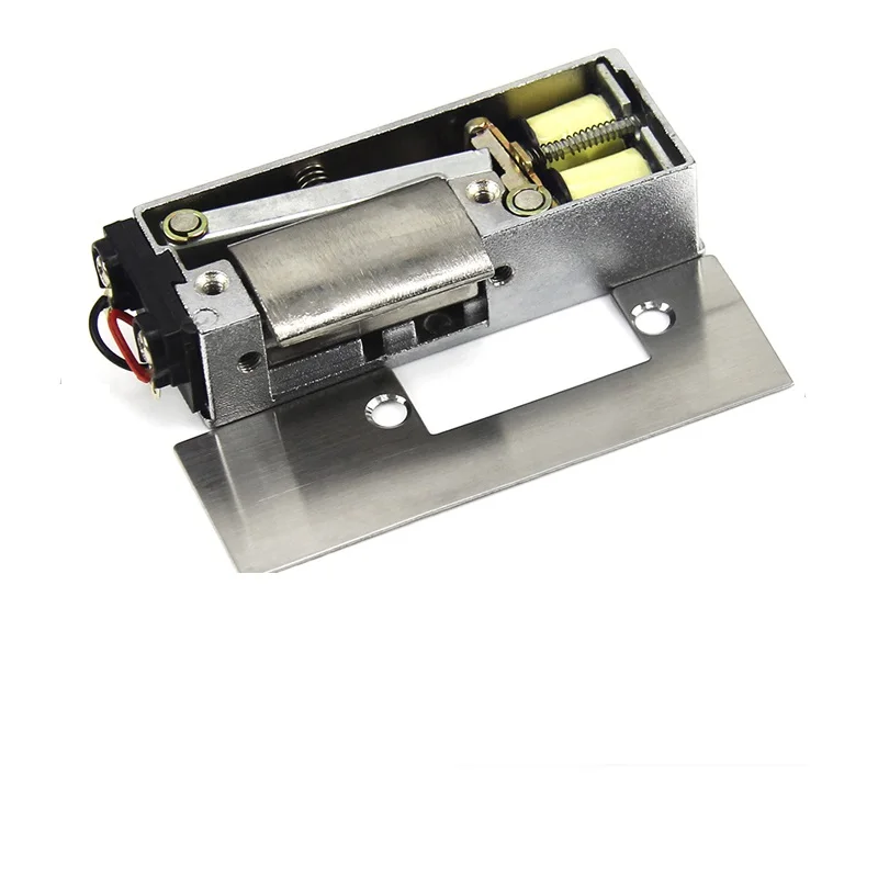 Standard Heavy Duty Electric Strike Lock Fail Safe Mode for Wooden Metal PVC Door-4
