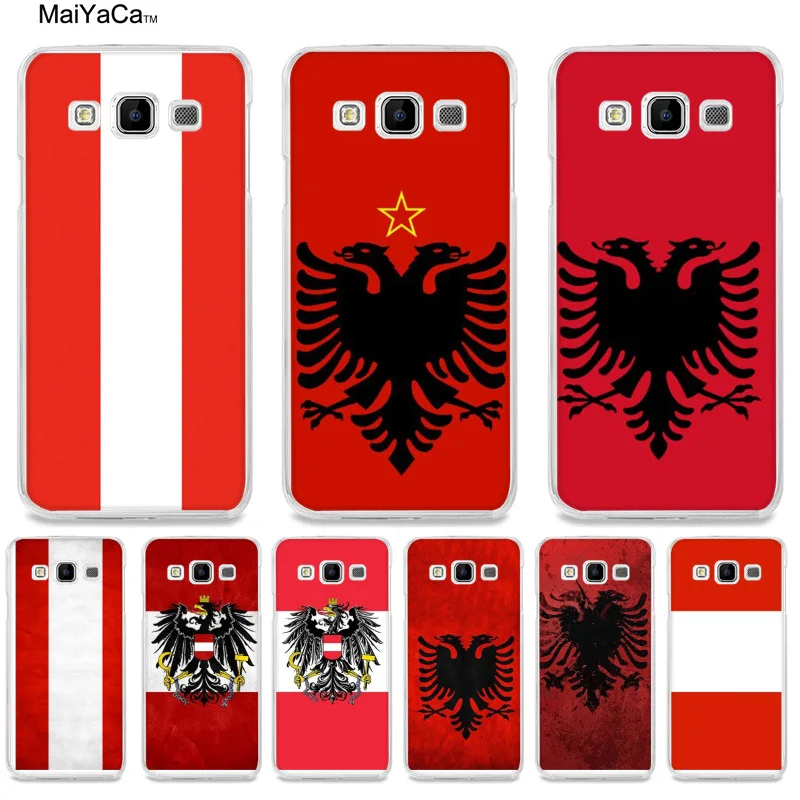 MaiYaCa Albania Австрия флаг новые персонализированные аксессуары для телефонов | Бамперы -32889018747