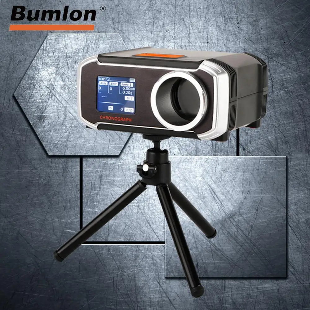 

Bumlon Tactical Speed Tester Paintball BB Shooting Chronograph Tester B3200 Air Gun Accessories for Hunting Airsoft 7-0006