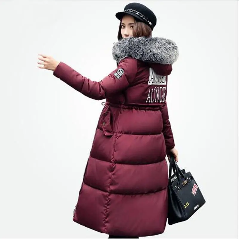 Col Tenues army Outerwears red Slim Dames De 2017 Qh0404 Green D'hiver Avec À Cut Veste Cordon gris Base Femmes Fourrure Manteaux Wine Capuchon Noir II7a4x