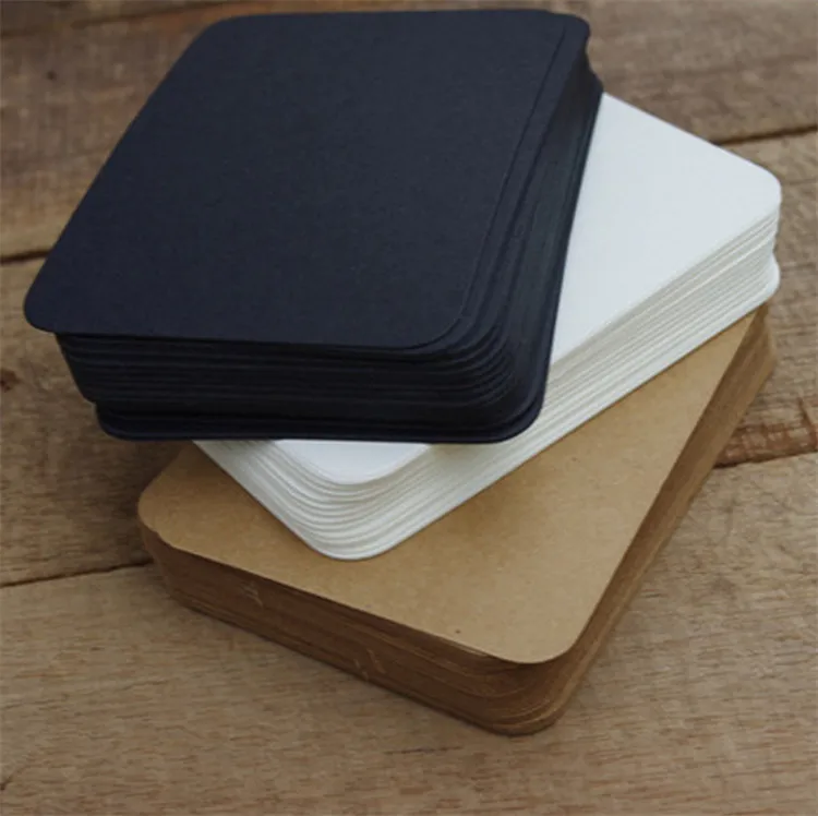 

20000 pcs Cute Black White Kraft Paper Memo Pad Note Pads Card Creative Stationery school supplies gift