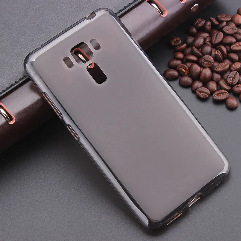 Тонкий мягкий гелевый ТПУ чехол Snow Welkin для Asus Zenfone 3 Laser ZC551KL 5 дюйма резиновая