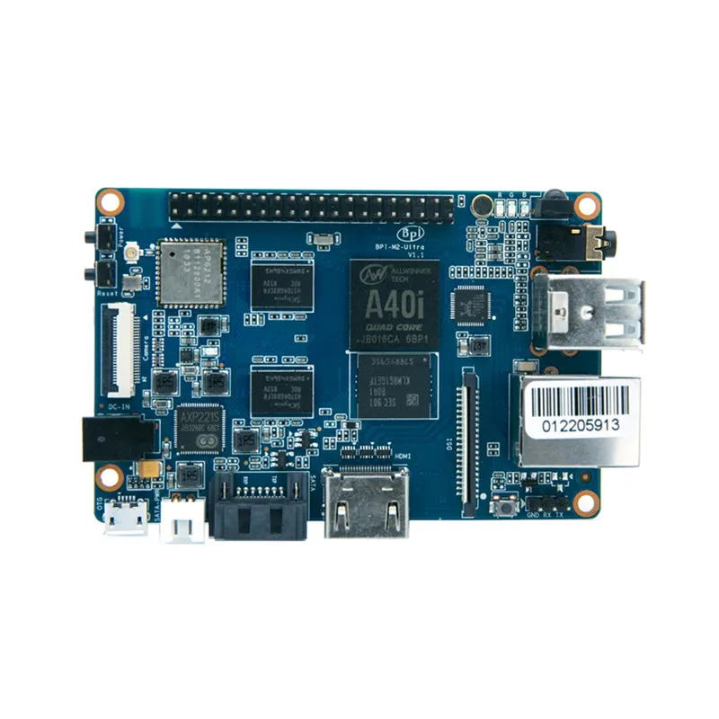 Четырехъядерный процессор A40i Allwinner плата разработки Banana Pi M2 Ultra с Wi Fi и BT4.0 флэш