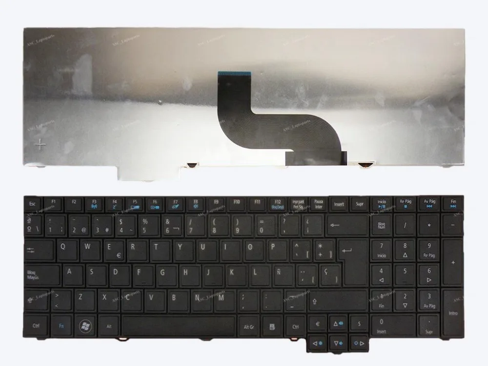 Новая SP испанская клавиатура Teclado Для Acer TravelMate 5760 5760G 5760Z 5760ZG TM5760 7750 7750G 7750Z PK130JB1A00
