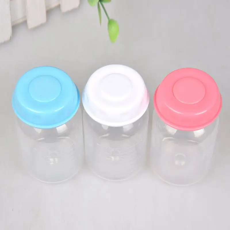 125 мл 3 цвета грудное молоко Коллекция хранения широкие шейные бутылки BPA бутылка для хранения