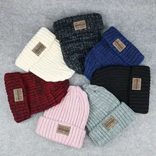 Разноцветная шерстяная шапка для отдыха с тканевым покрытием, шапка для влюбленных, осенняя и зимняя уличная Лыжная теплая вязаная шапка