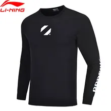 Мужские баскетбольные свитера Li-Ning BAD FIVE, 82% хлопок, 18% полиэстер, обычная посадка, удобные спортивные свитера, топы AWDP051 MWW1529