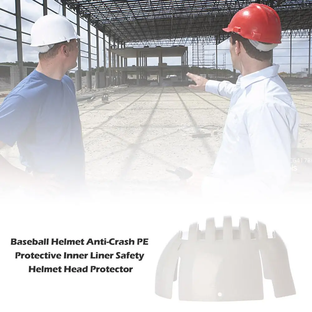 Унисекс бейсбольный шлем анти-Краш PE защитный внутренний вкладыш защитный шлем 58-62 см