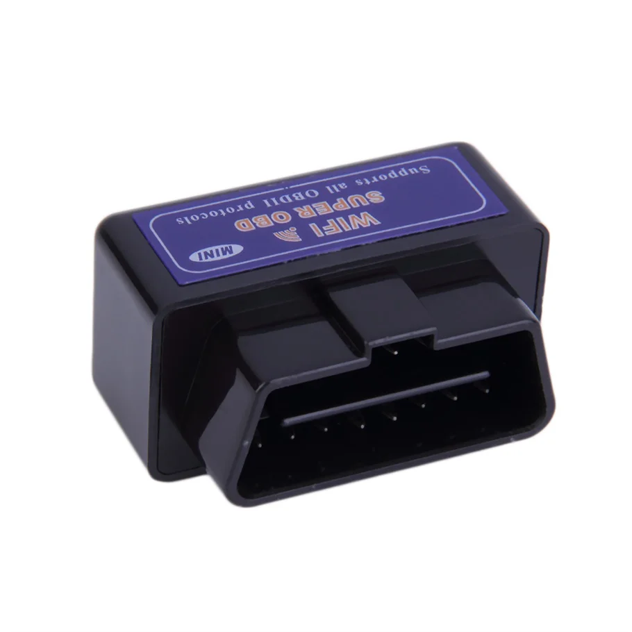 Мини elm327 WiFi ELM 327 OBDII диагностический инструмент автомобиля OBD2 читателя кода для