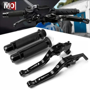 

Motorcycle CNC Adjustable Folding Brake Clutch Levers Handlebar Hand Grips Set For Suzuki TL1000R TL1000 TL 1000 R 1998-2003