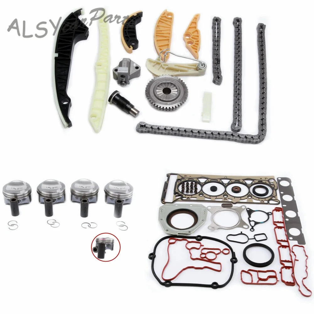 YMM Pin 23mm Engine Piston Timing Guide Chain Cylinder Gasket Repair Kit For Audi A4 TT VW Golf Passat Jetta 1.8T 06H107065DF | Автомобили