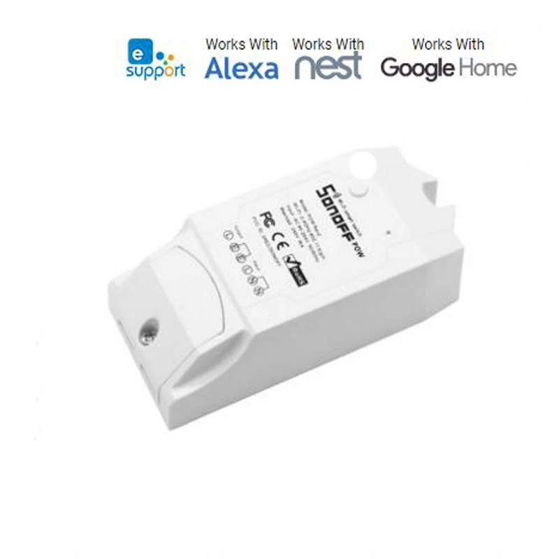  Sonoff Pow R2 Itead Wireless WiFi Switch ON/Off 16A With Real Time Power Consumption Measurement Wa - 32757715604