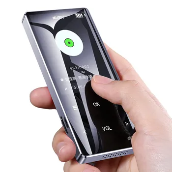 

Yescool MP3 Player with Speaker 2.4 Screen touch keys hifi fm radio mini sport lossless MP 3 music player portable metal walkman