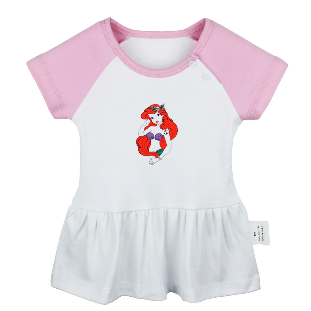 

Grumpy Cat The Little Mermaid Ariel JDM Red Car Cartoon Pokemon Pikachu Newborn Baby Girls Dresses Toddler Infant Cotton Clothes