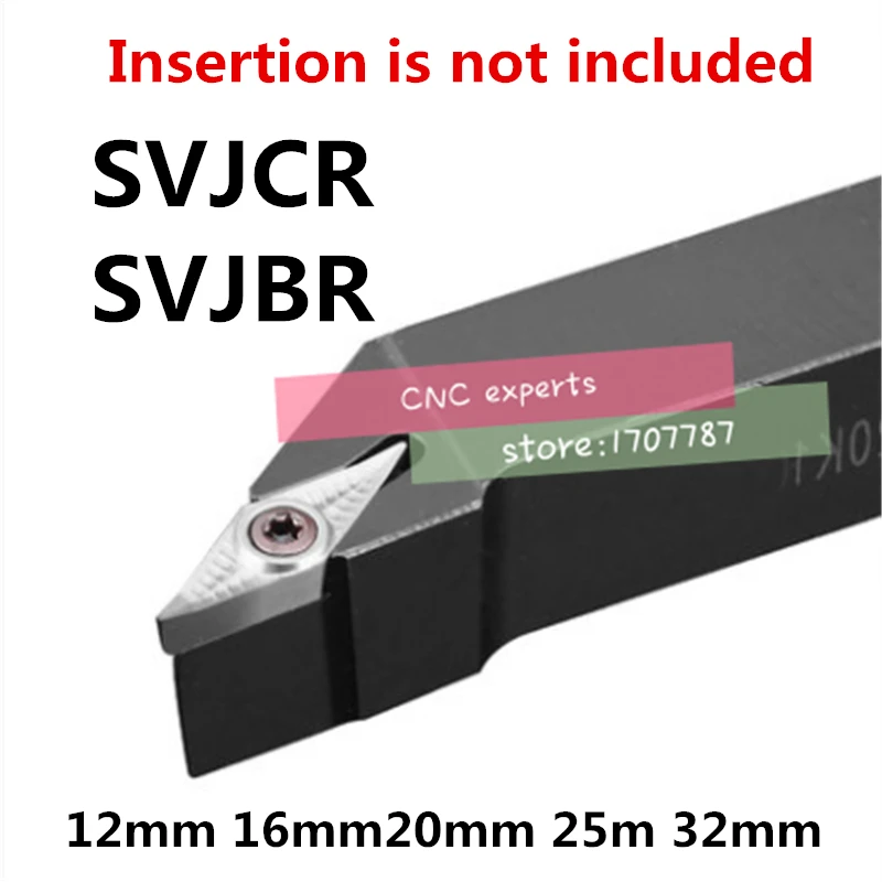 

1PCS SVJBL SVJBR SVJCL SVJCR 1212H11 1616H11 1616H16 2020K11 2020K16 2525M16 3232P16 CNC External Turning tools