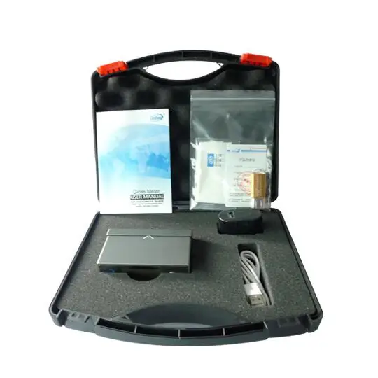 

LS192 Gloss Meter 60 Degree Glossmeter Measure Paint Paper Plastic Metal Wood Coating Sheen 0-1000GU With Automatic Calibration