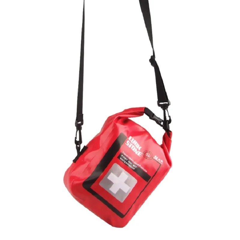 Luckstone Camping Hiking PVC First Aid Kit Dry Bag Drift Bag Waterproof Traveling Rafting Waterproof Camera Case 5L