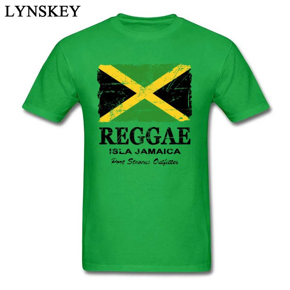 T-Shirt Normal Short Sleeve Funny Crew Neck 100% Cotton Tops T Shirt Group Summer Fall Reggae Jamaica Flag Tee Shirt for Boys Reggae Jamaica Flag green