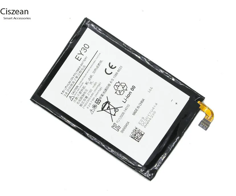 Ciszean 10pcs/lot 2300mAh EY30 Replacement Battery For