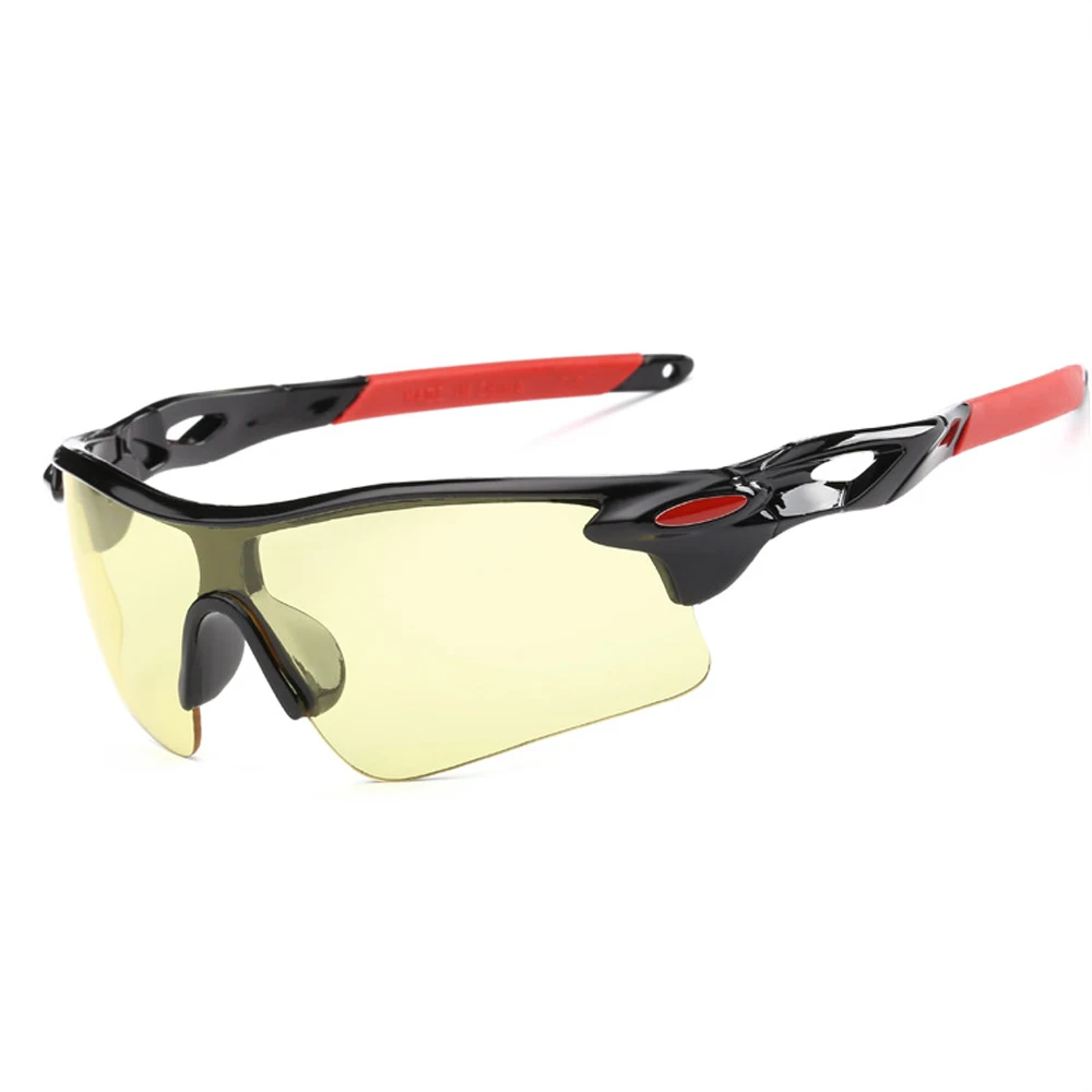 Велосипедные спортивные фотохромные поляризационные очки es, велосипедные очки, велосипедные очки MTB, велосипедные очки для верховой езды, рыбалки, велоспорта, солнцезащитные очки es - Цвет: Красный