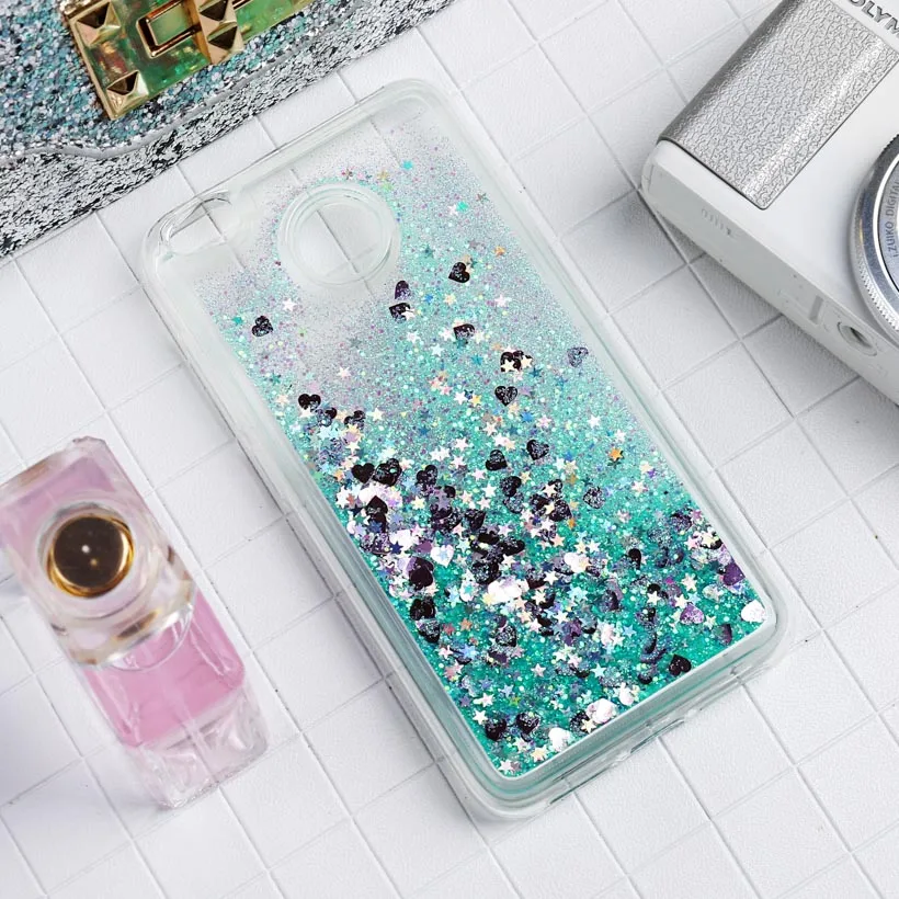 

Dynamic Liquid Case For Xiaomi Redmi 4X Cases Glitter Bumper For Xiaomi Redmi Note 5a Prime 4 3 Pro MI A1 Max 2 5s 5X Cover Capa