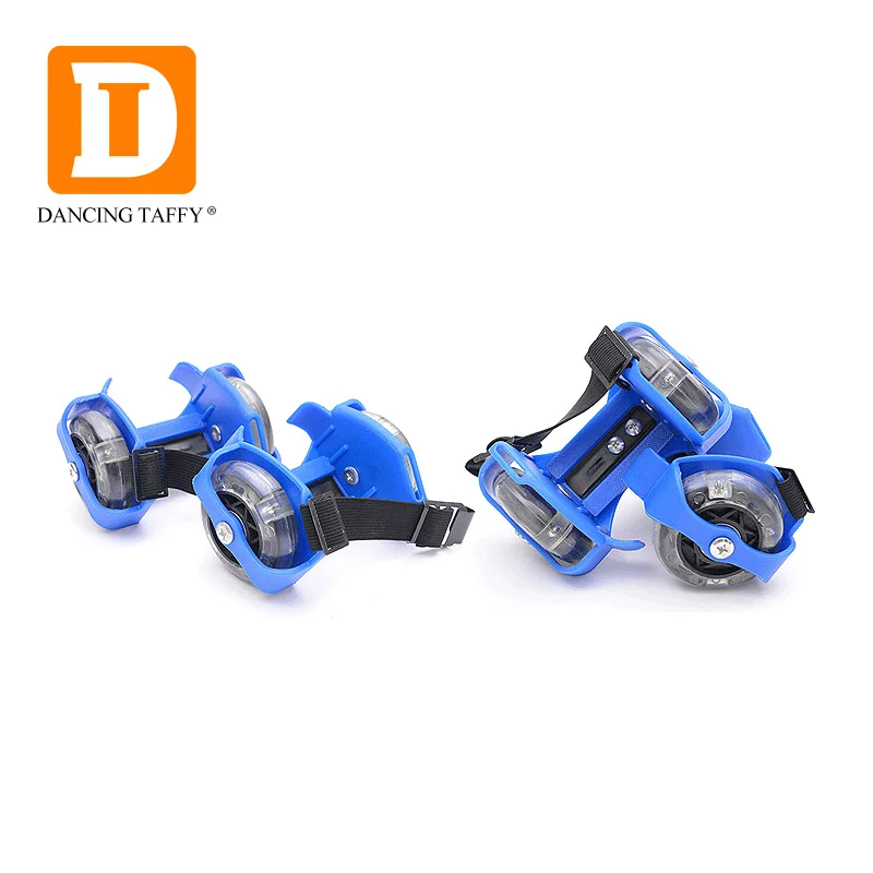  Colorful Luminous Children Shoes Light Flashing Pulley Adjustable Glow Roller Skate Shoes With Whee